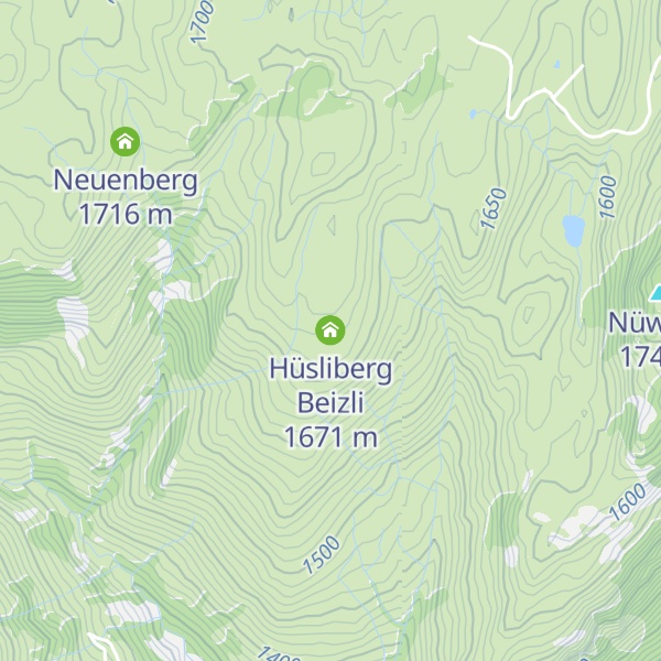 Map of Hüsliberg Beizli