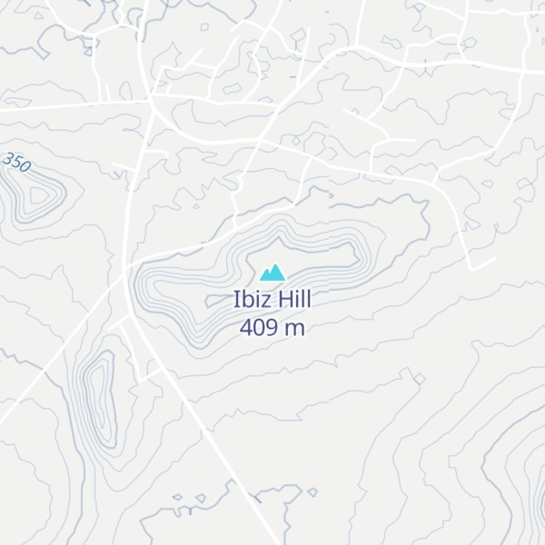 Map of Ibiz Hill