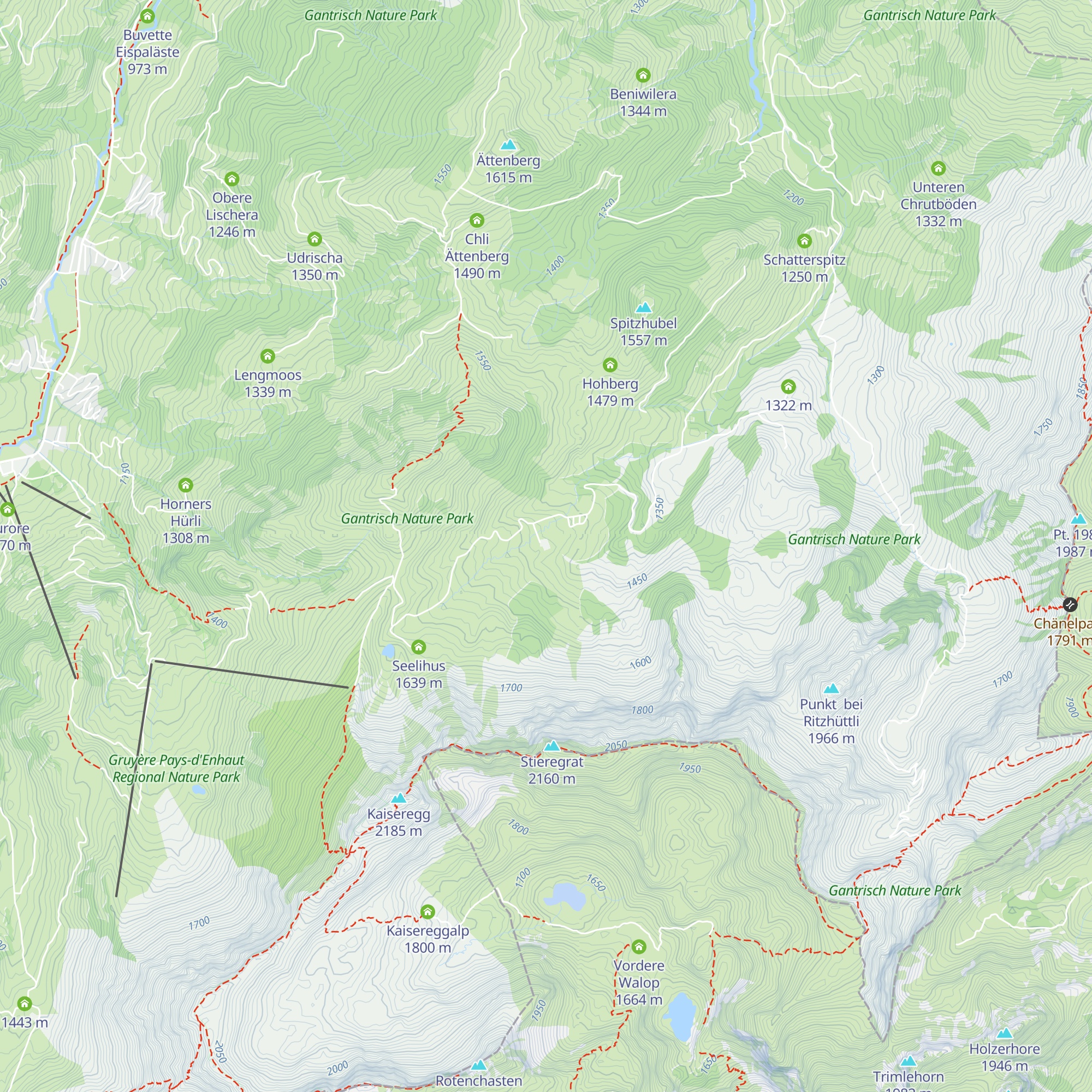 Fendershus map