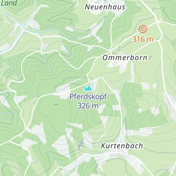 Map of Pferdskopf