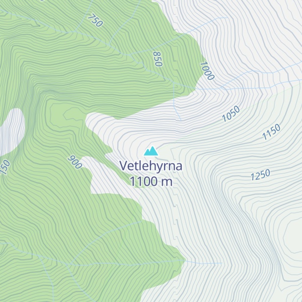 Map of Vetlehyrna