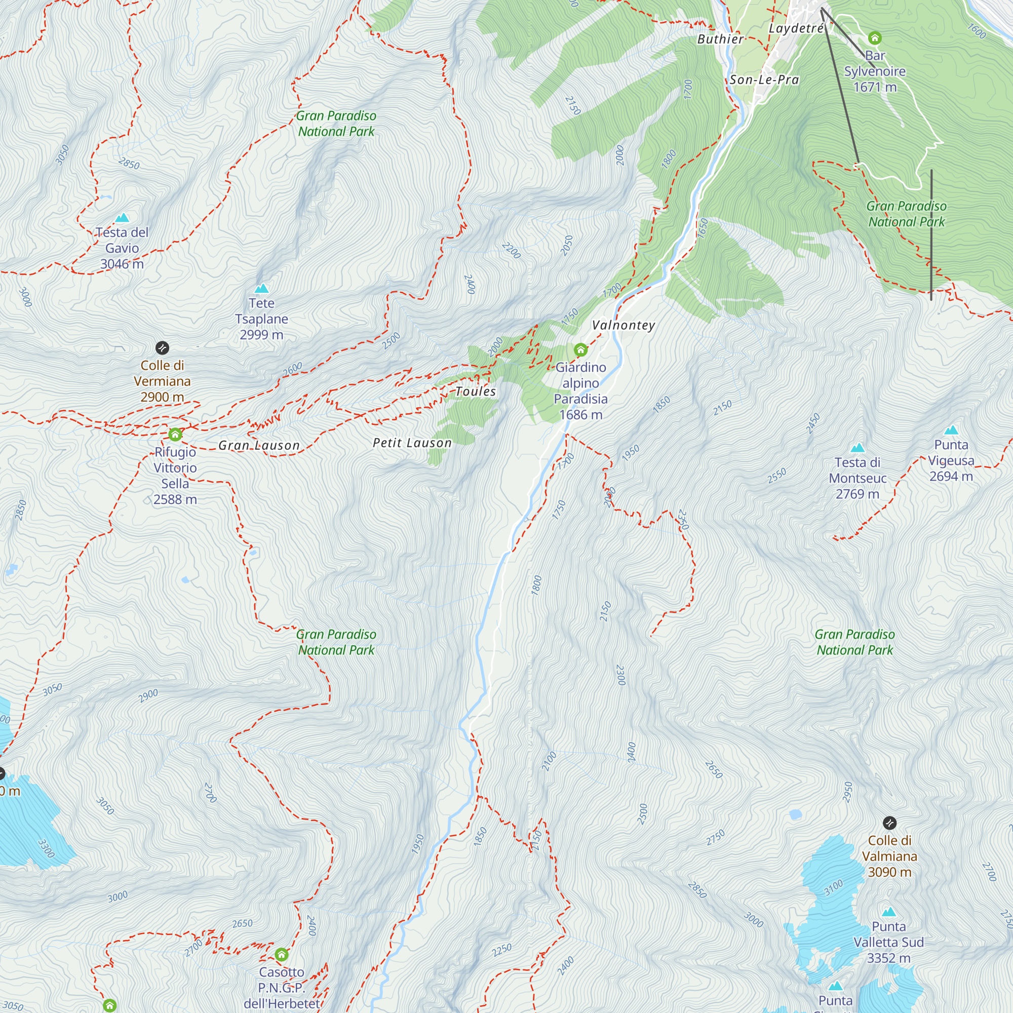 Agroturismo Pra-Su-Piaz map