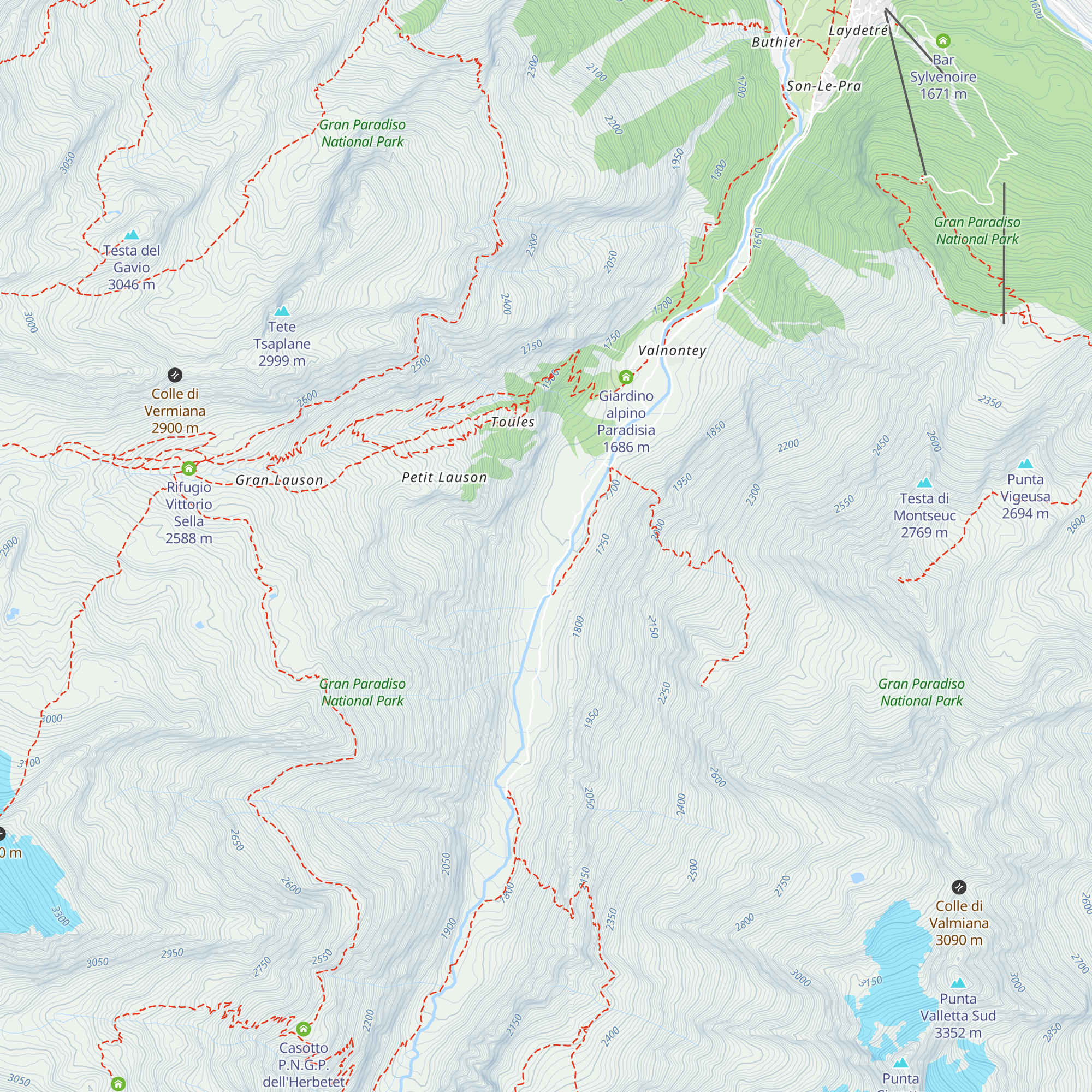 Agroturismo Pra-Su-Piaz map
