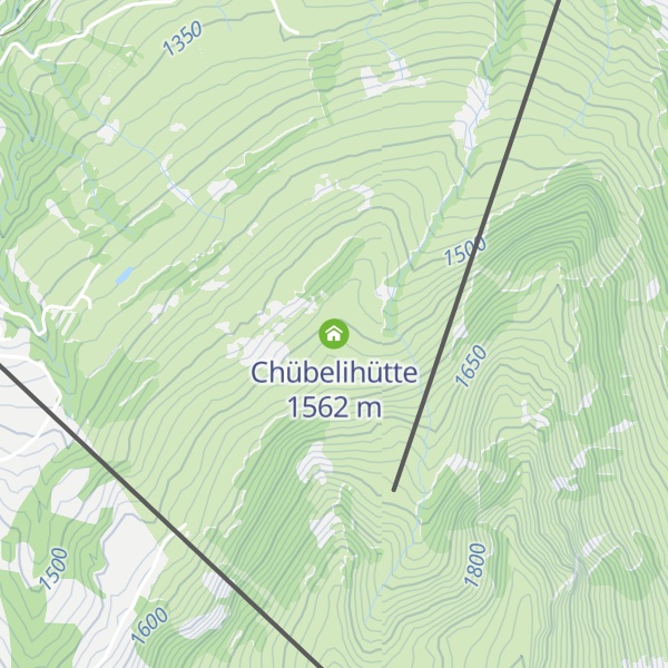 Map of Chübelihütte