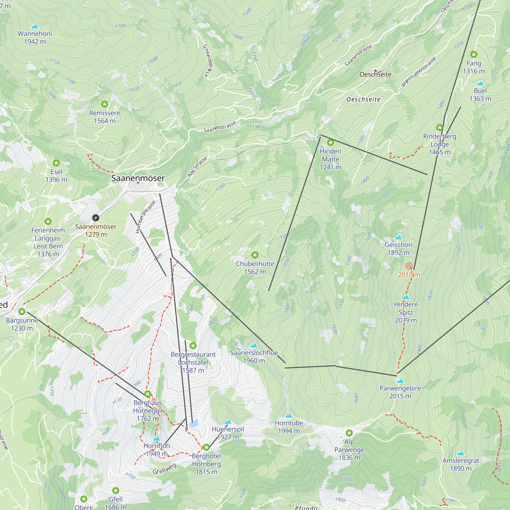 Chübelihütte map