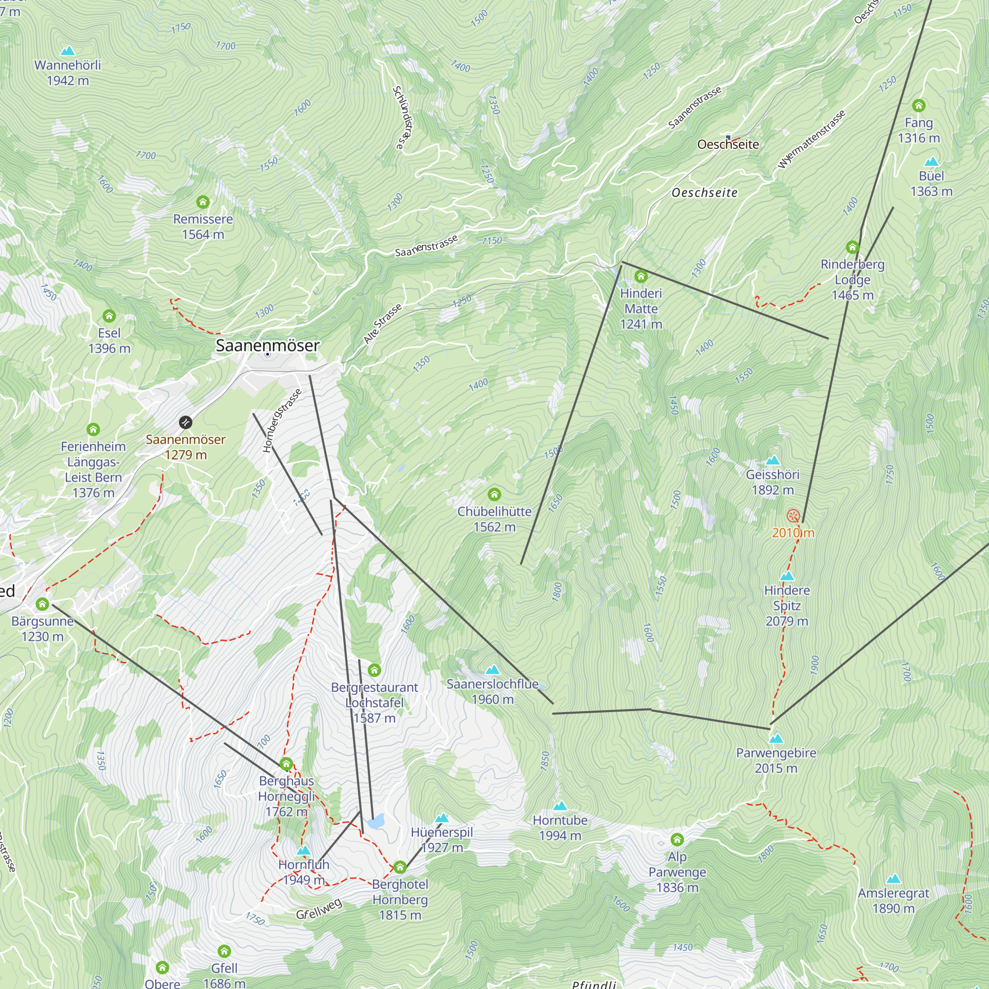 Chübelihütte map