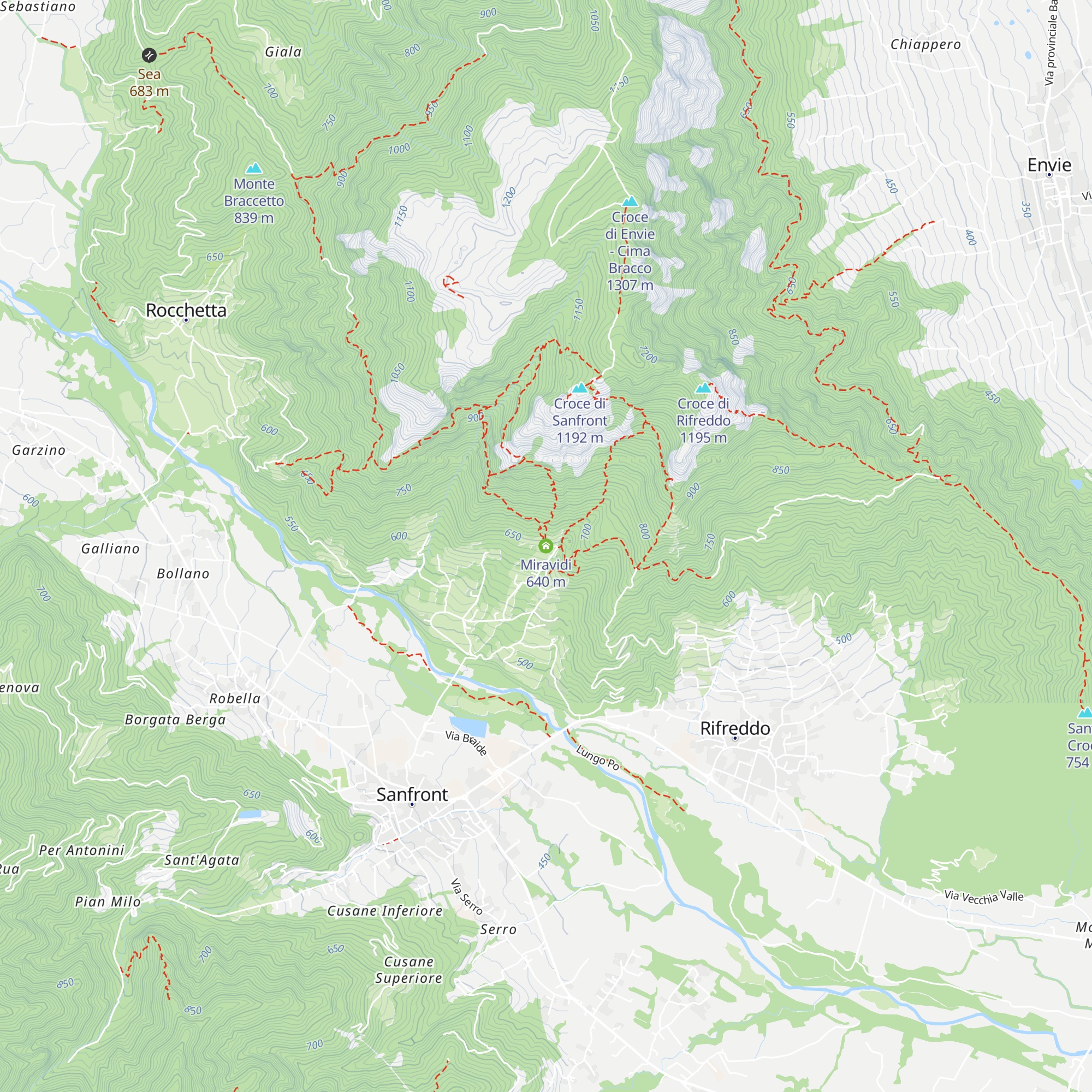 Miravidi map