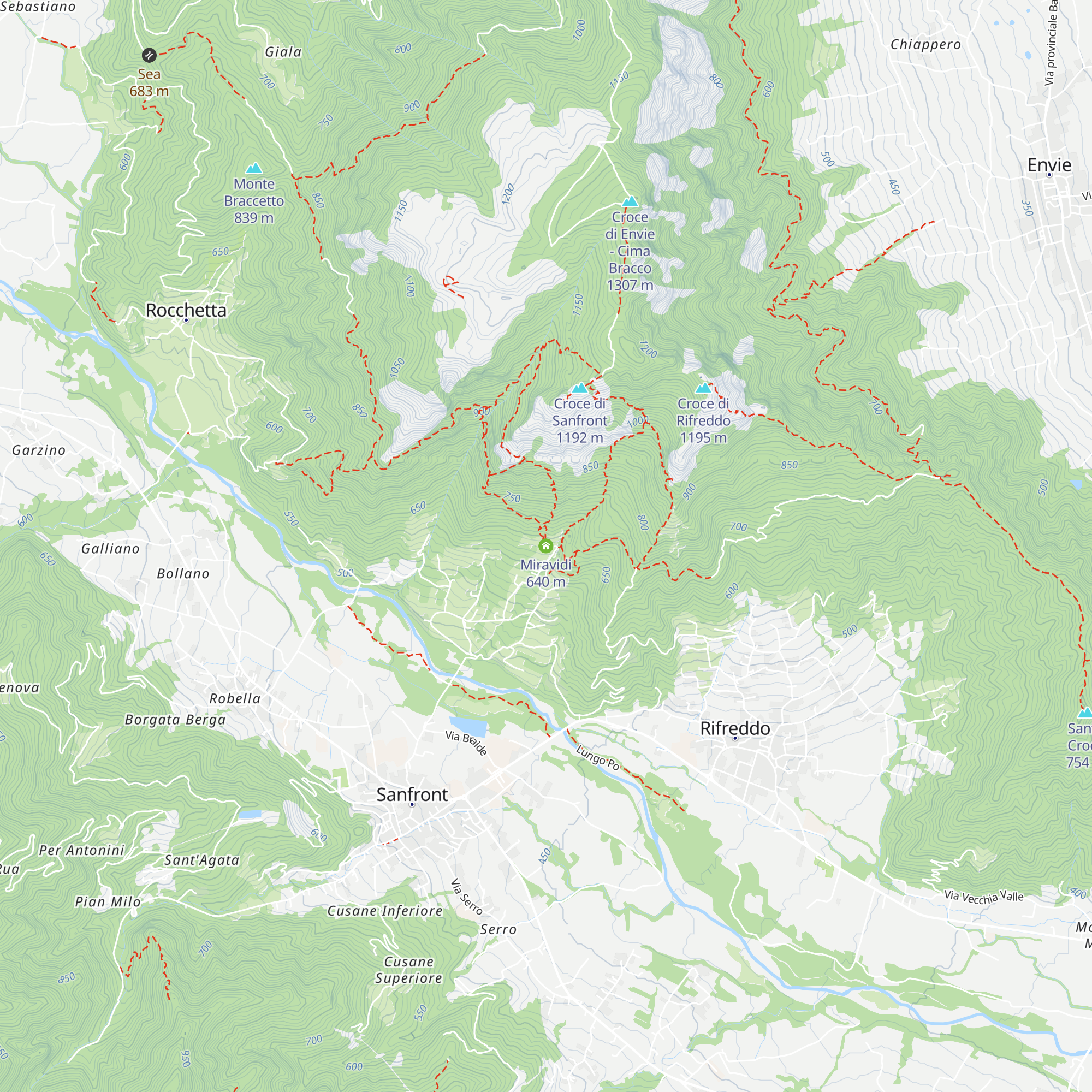 Miravidi map