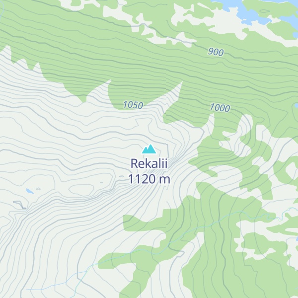 Map of Rekalii