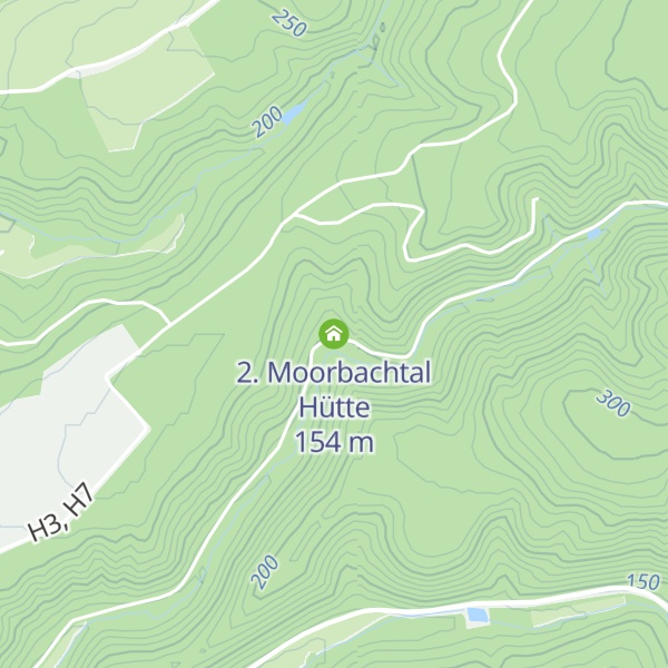 Map of 2. Moorbachtal Hütte