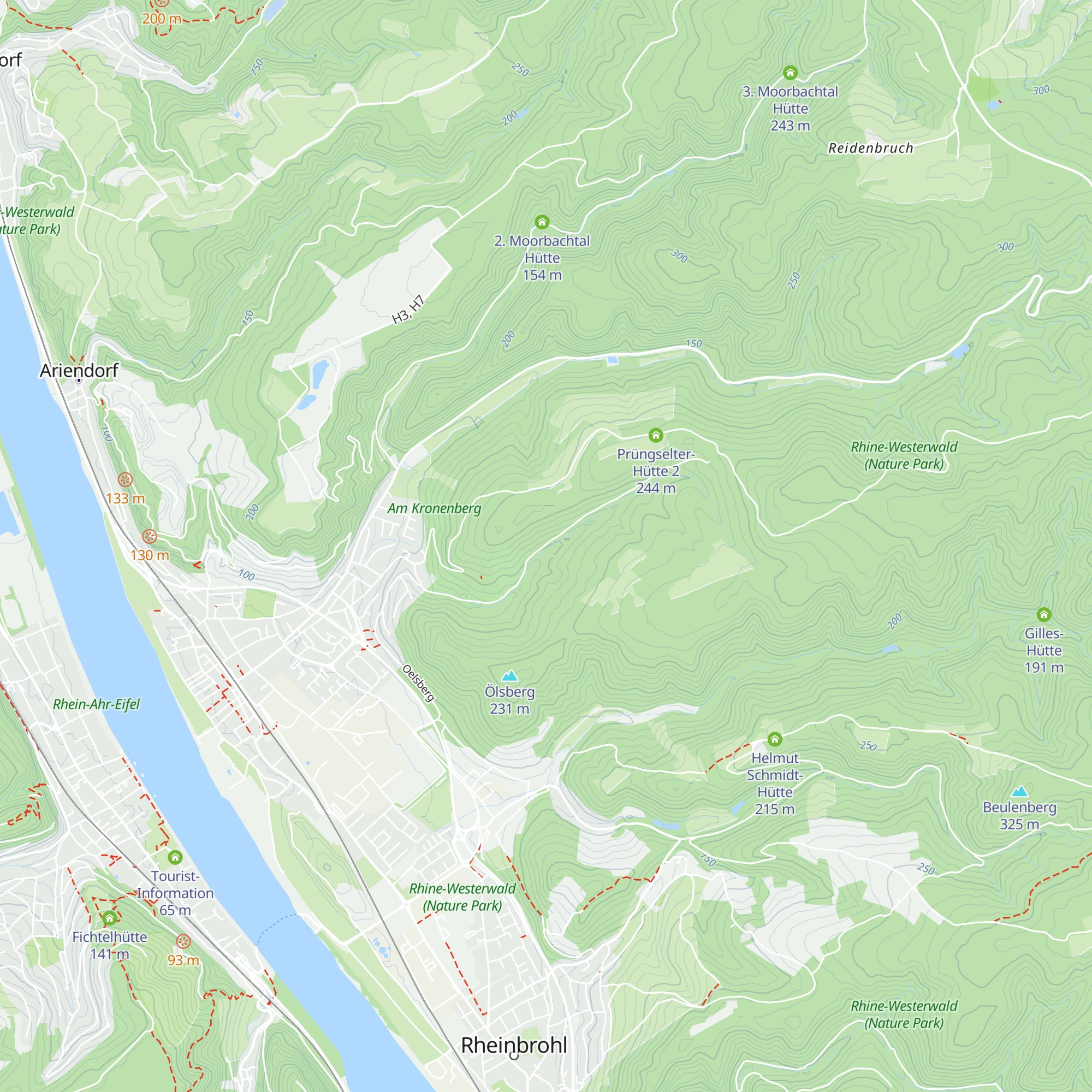 Eichhöll Hütte map