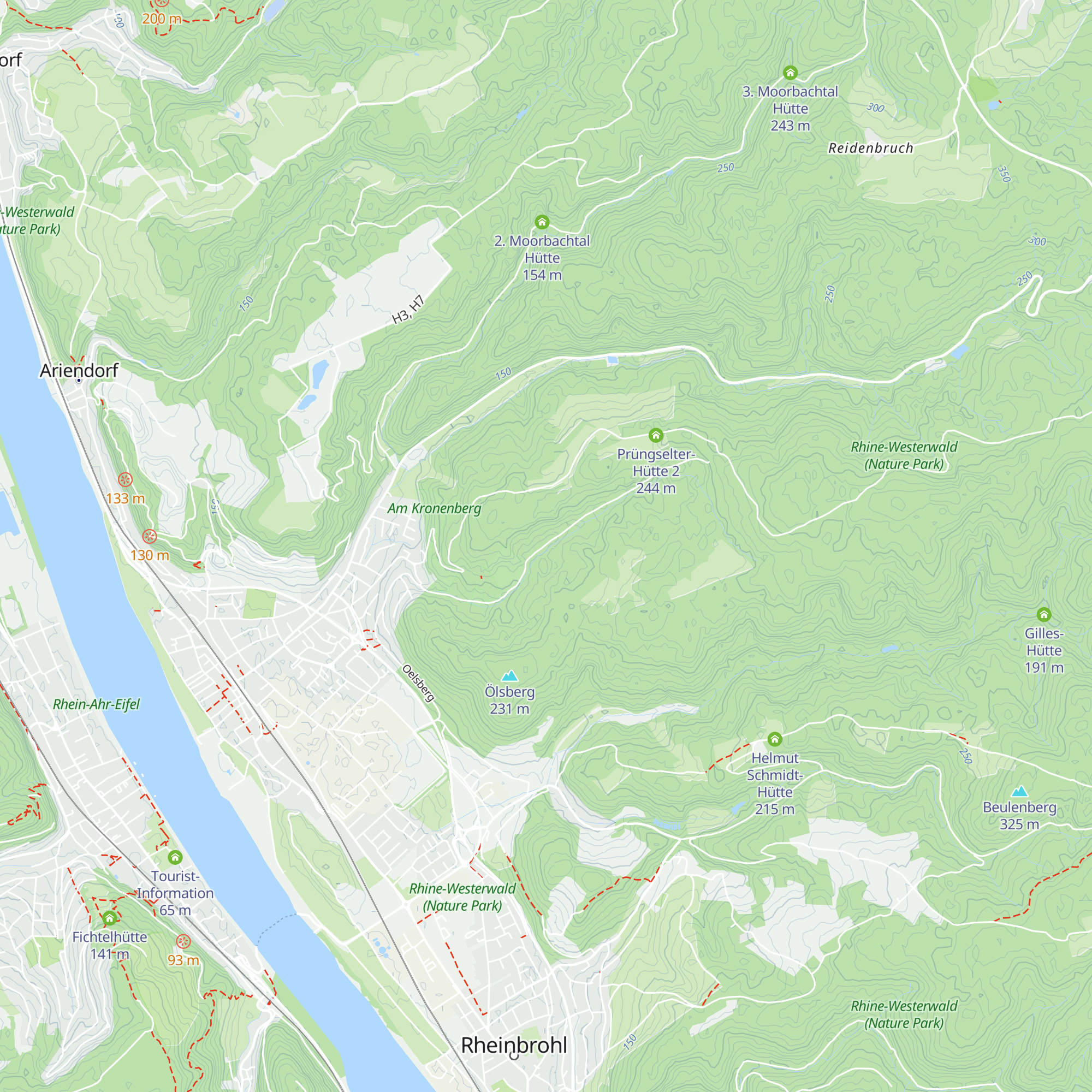 Eichhöll Hütte map