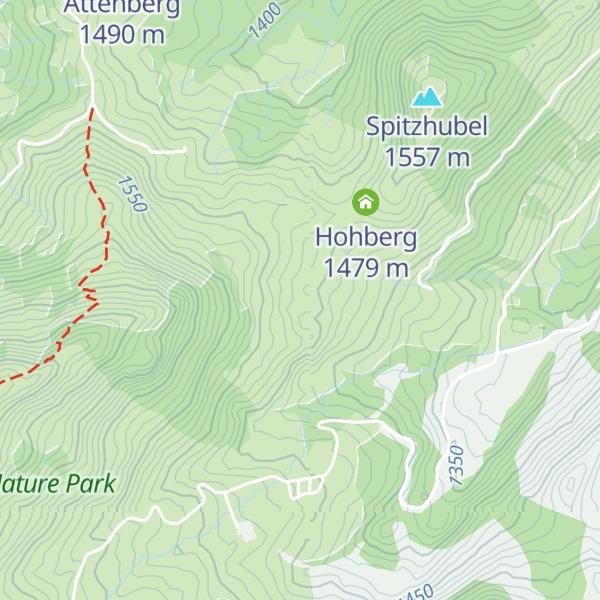 Map of Steiners Hohberg