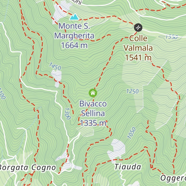 Map of Bivacco Sellina