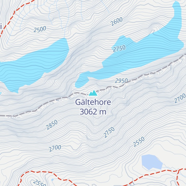Map of Gältehore
