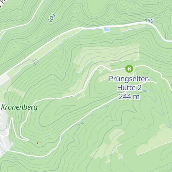 Map of Prüngselterhütte I