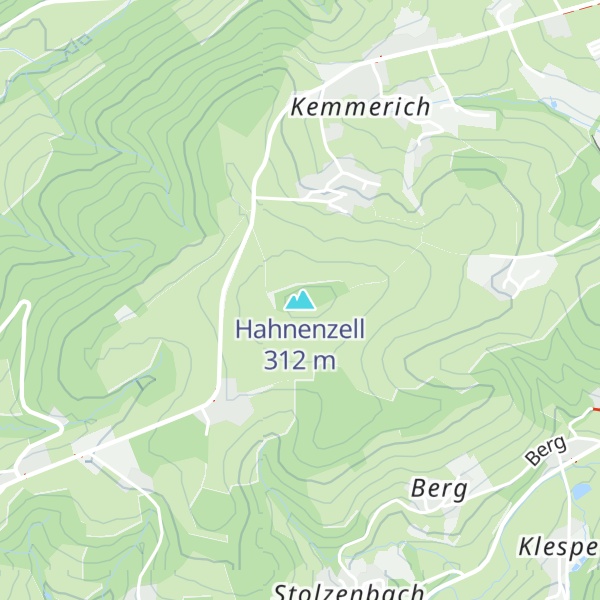 Map of Hahnenzell