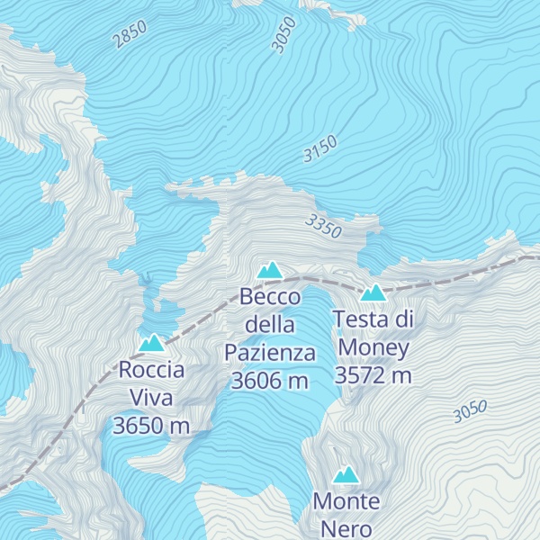Map of Becco della Pazienza