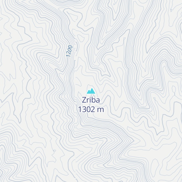 Map of Zriba