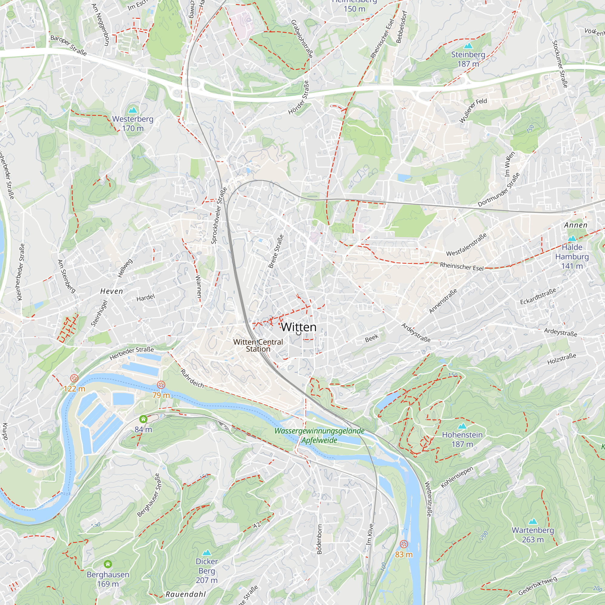 Tourist & Ticket Service map