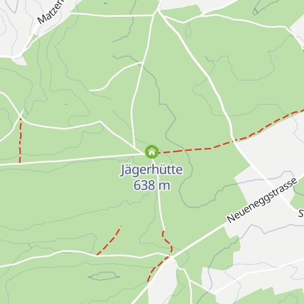 Map of Jägerhütte