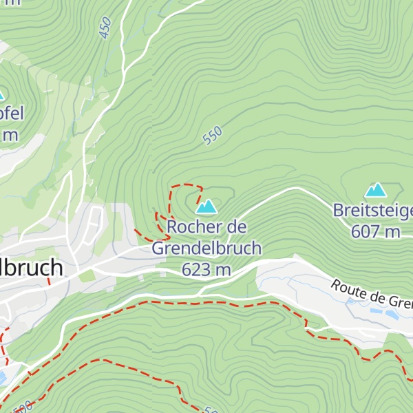Map of Rocher de Grendelbruch