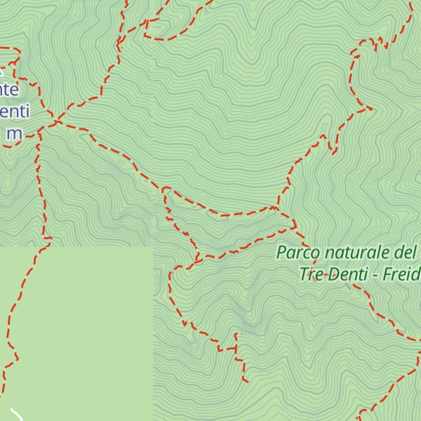 Map of Monte Brunello