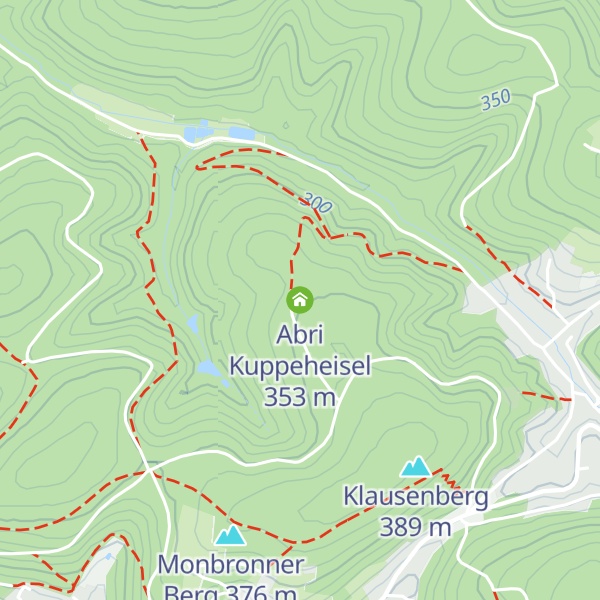 Map of Abri Kuppeheisel
