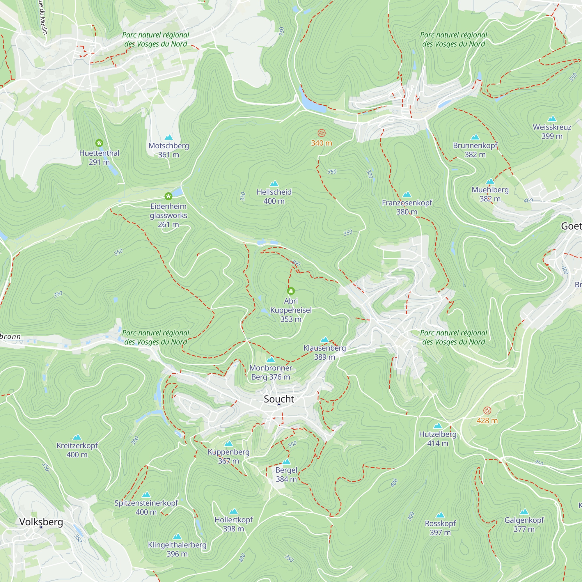 Abri Kuppeheisel map