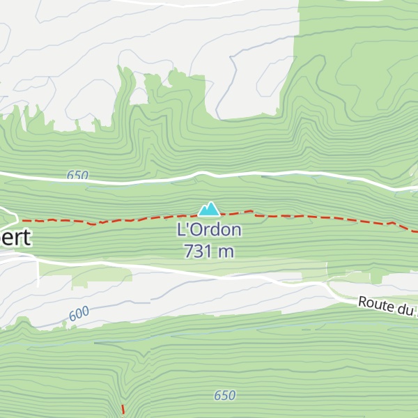 Map of L'Ordon