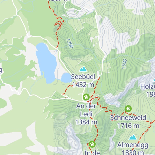 Map of Bühlhaus Lauenensee