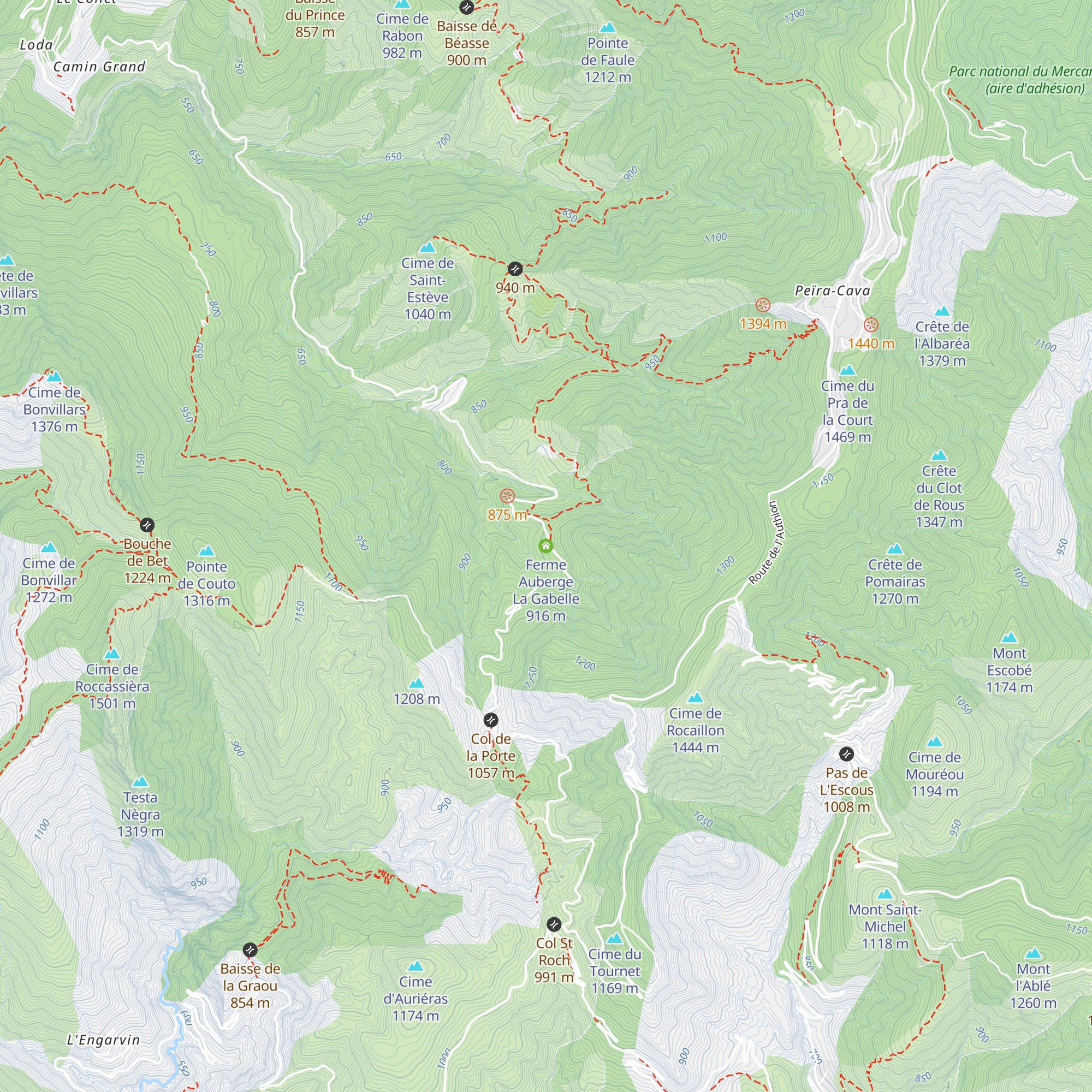 Ferme Auberge La Gabelle map