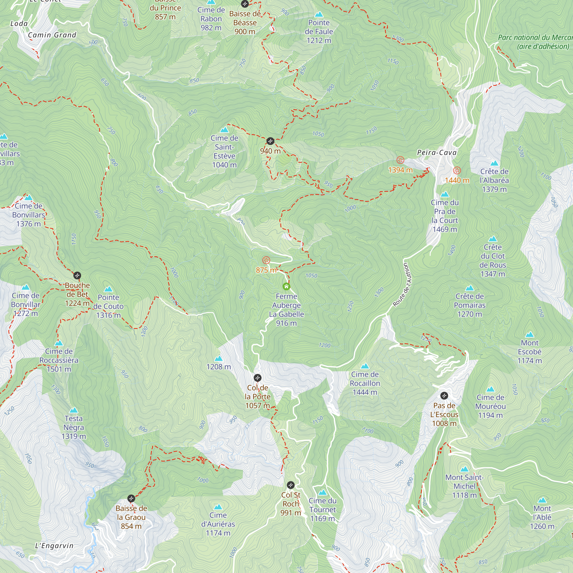 Ferme Auberge La Gabelle map