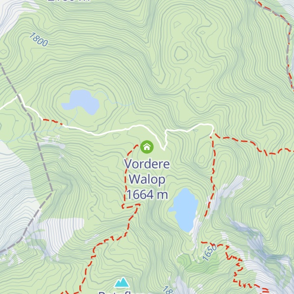 Map of Vordere Walop