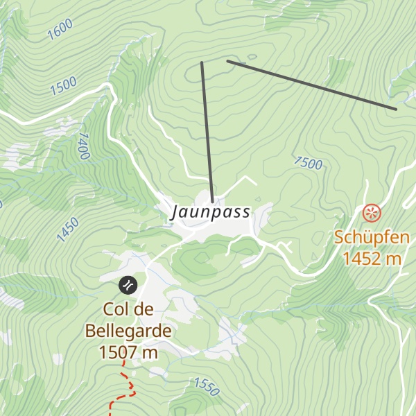Map of Taverne