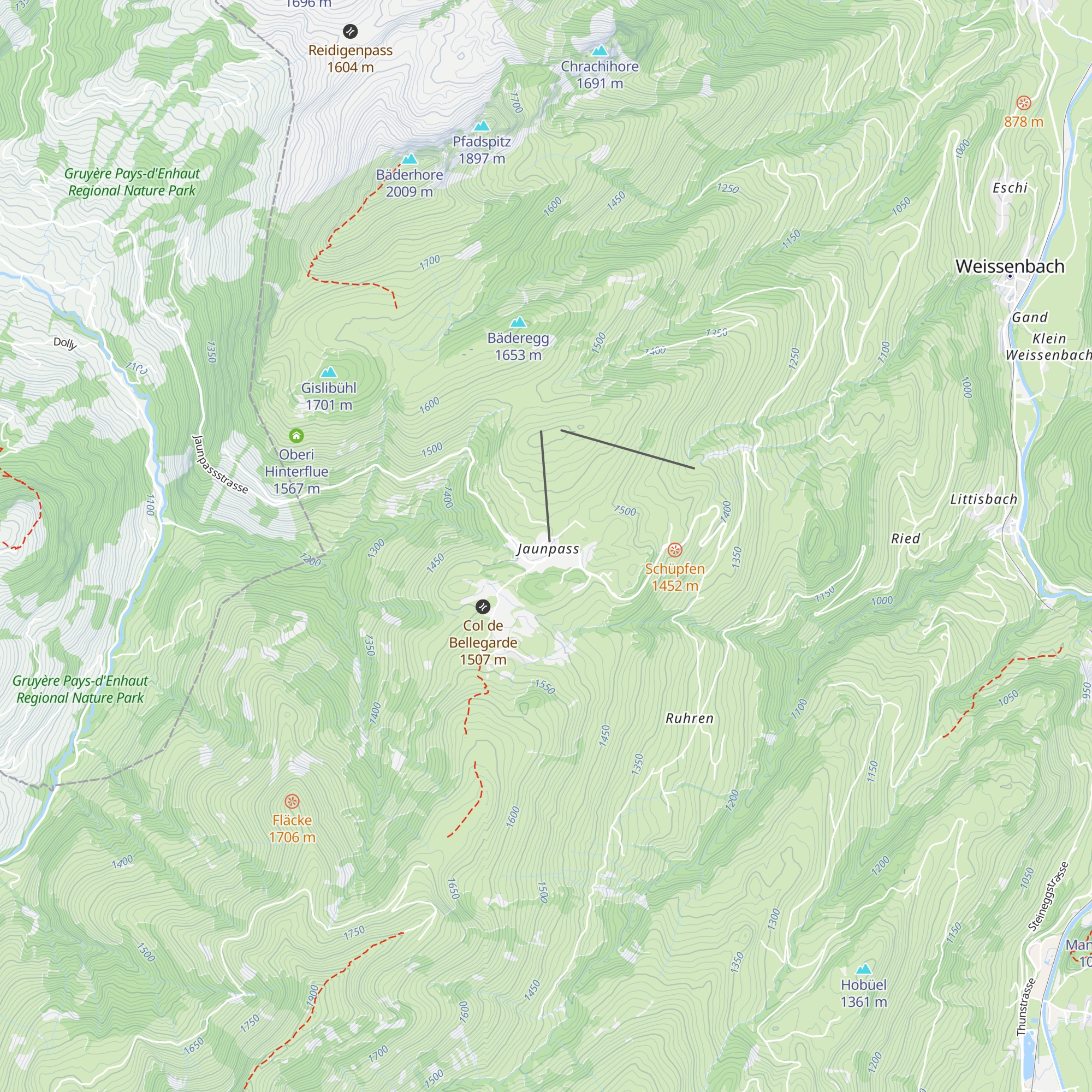 Taverne map