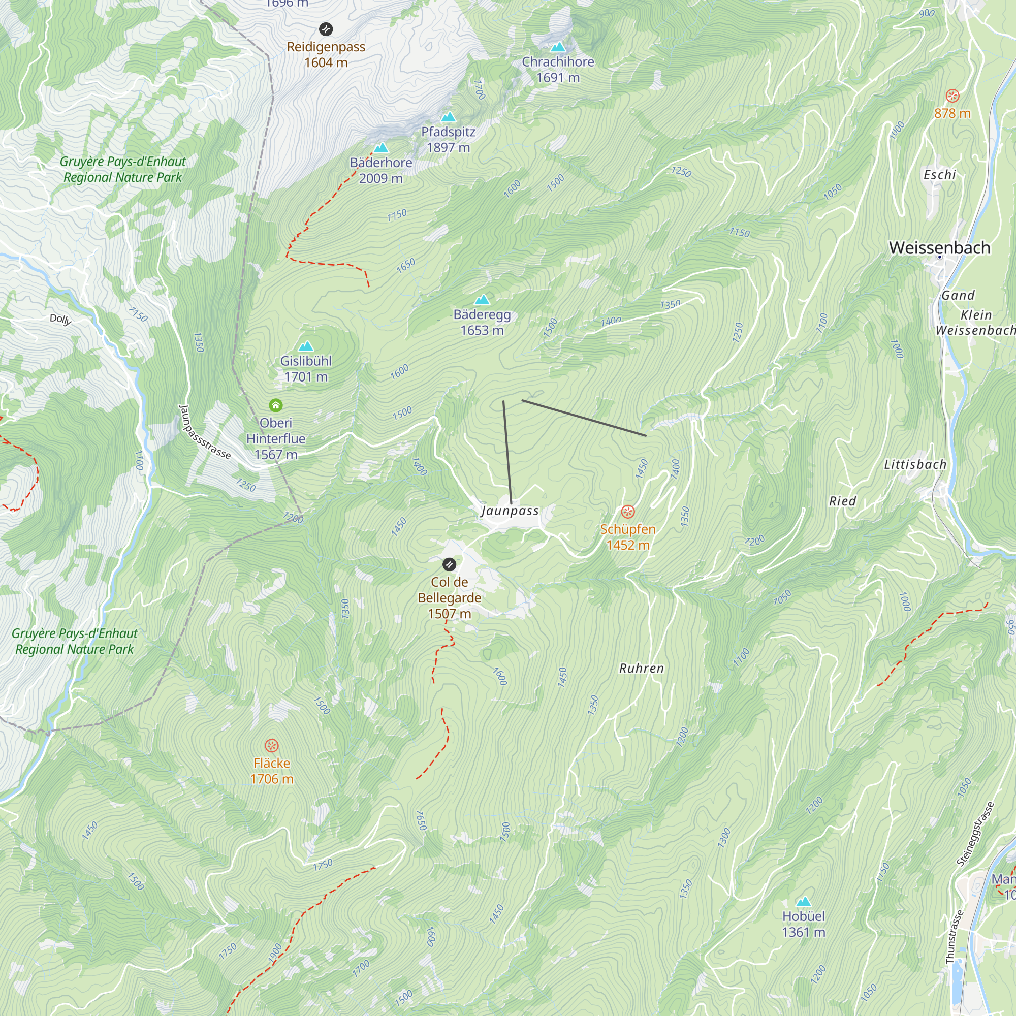 Taverne map