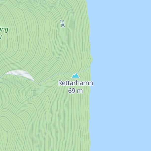 Map of Rettarhamn