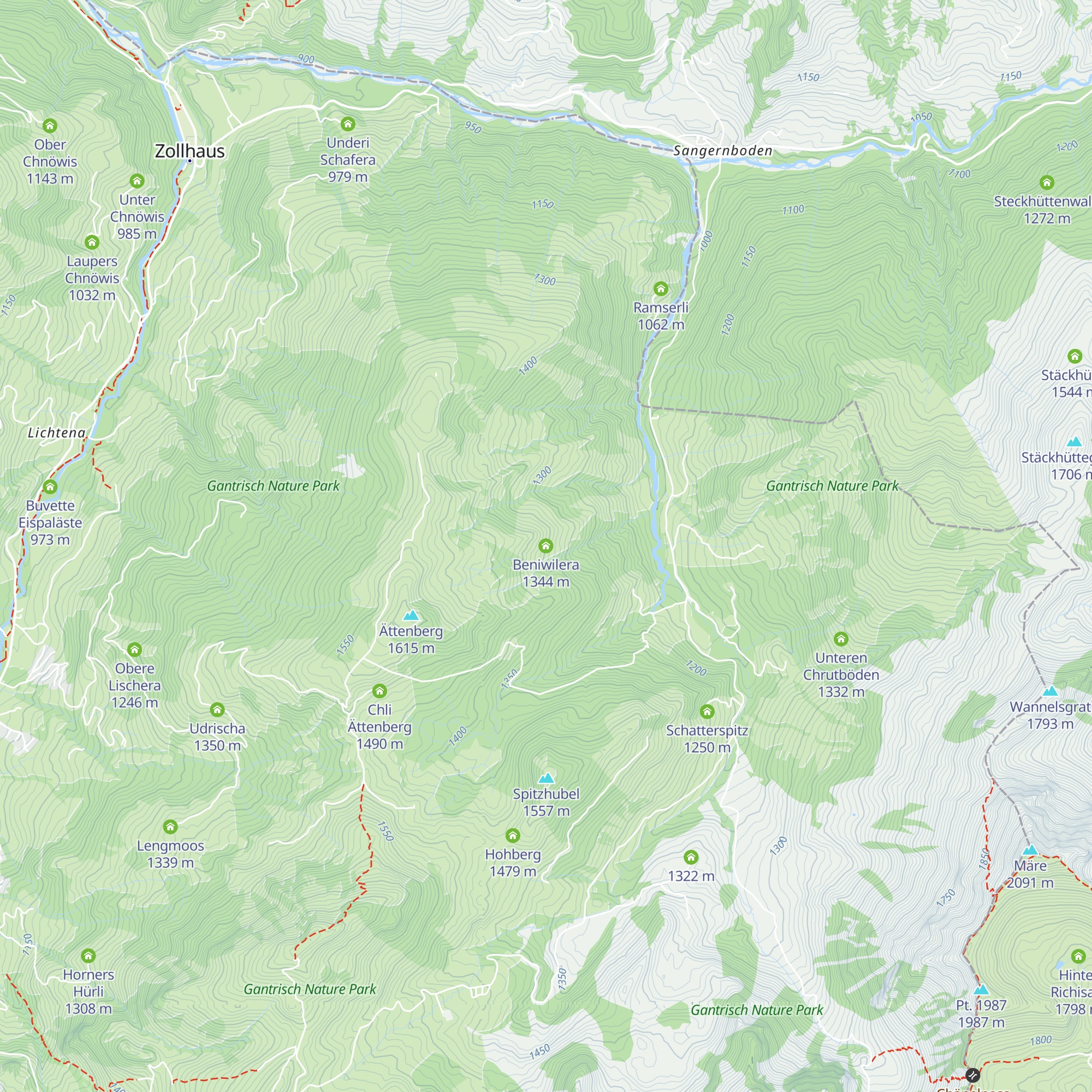 Beniwilera map