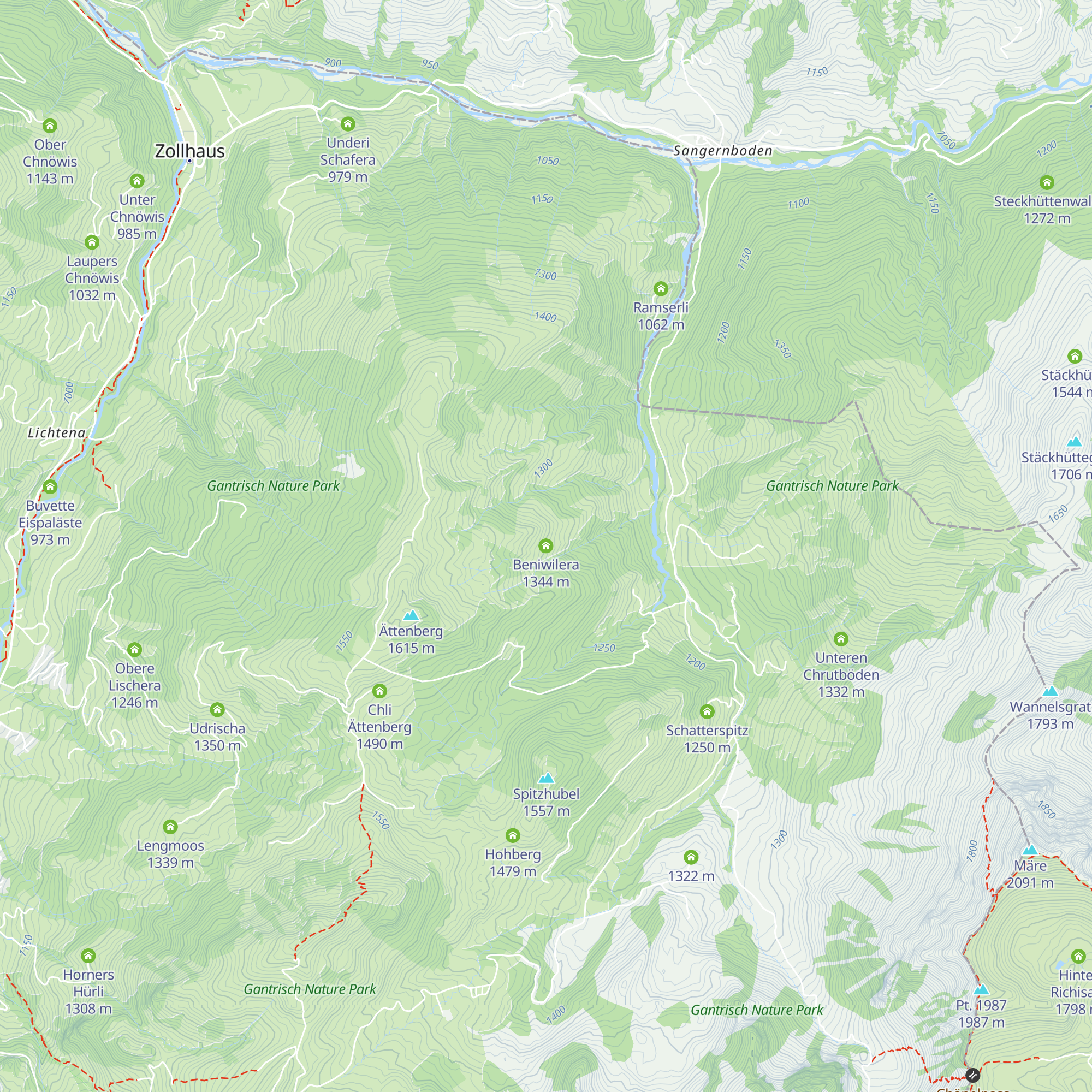 Beniwilera map