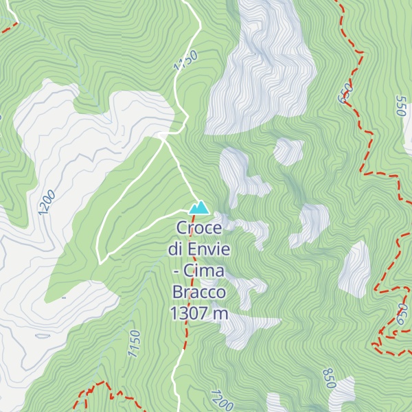 Map of Bivacco Mombracco
