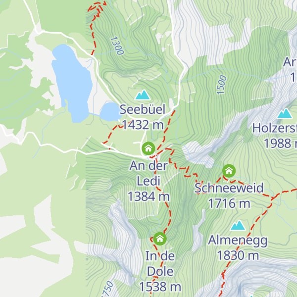 Map of An der Ledi