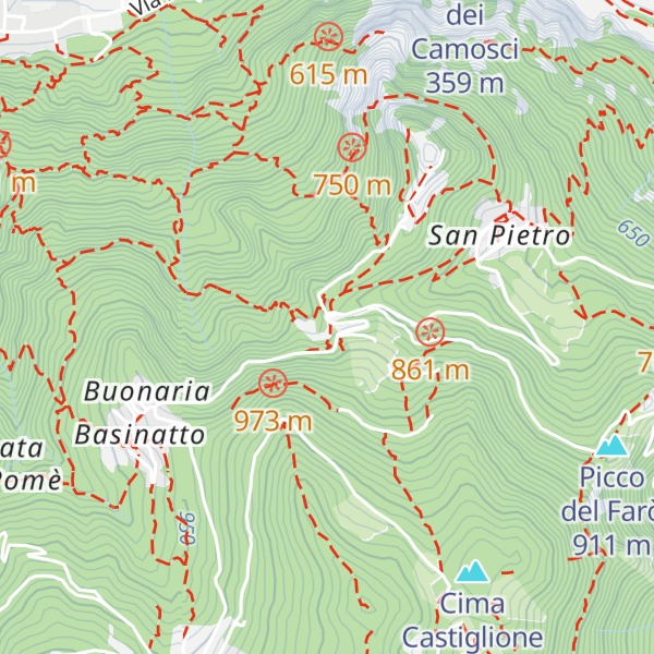 Map of Ristorante della Sacra
