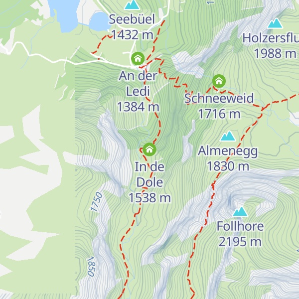 Map of In de Dole