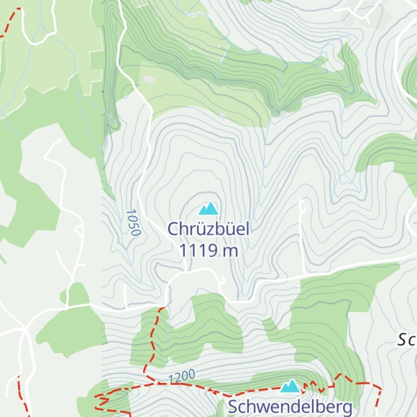 Map of Chrüzbüel