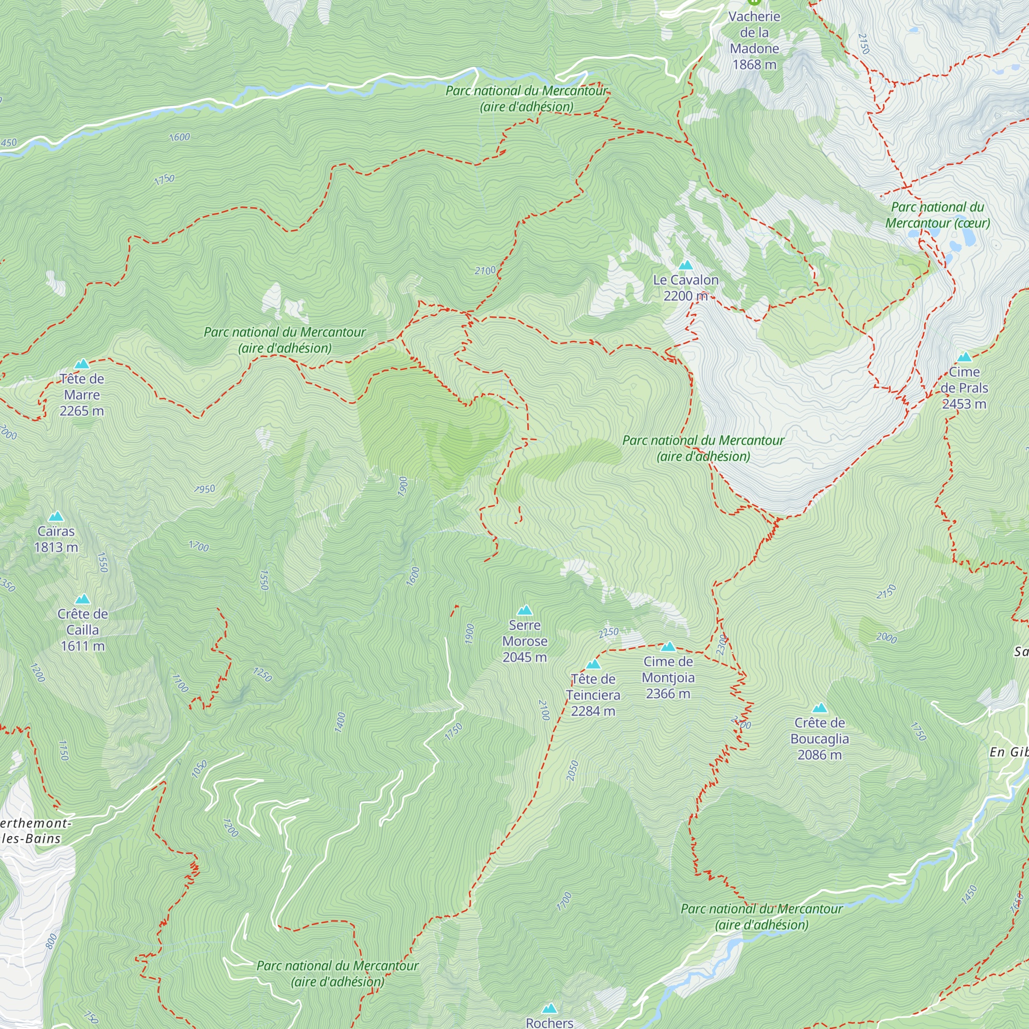 Vacherie de Férisson map