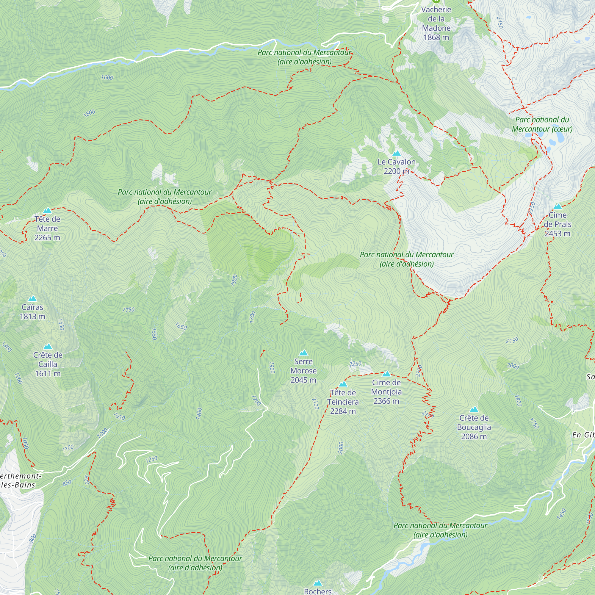 Vacherie de Férisson map