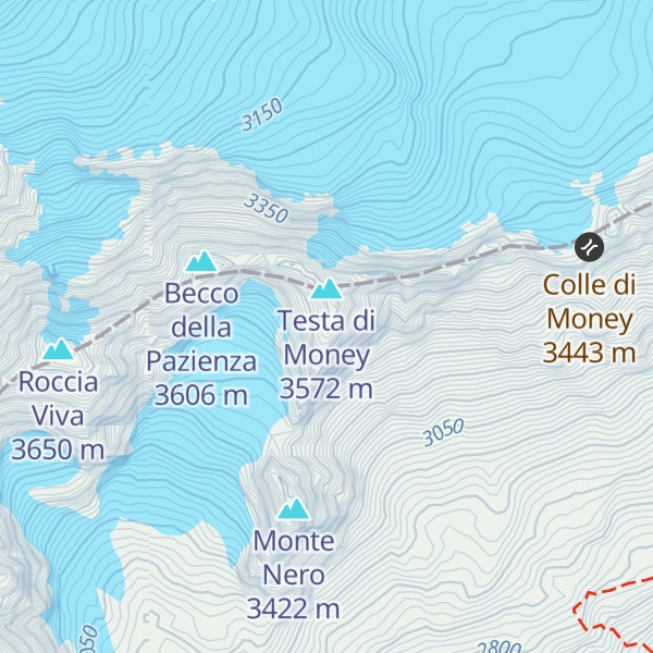 Map of Torre Rossa di Piantonetto