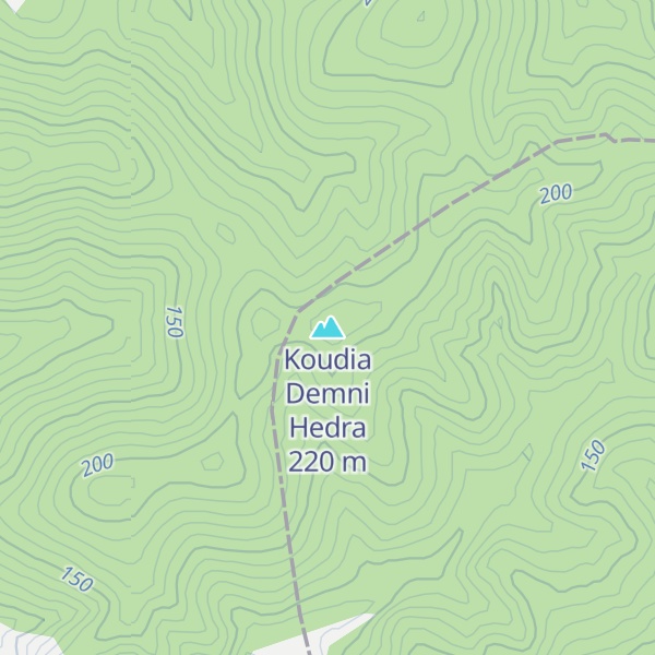 Map of Koudia Demni Hedra