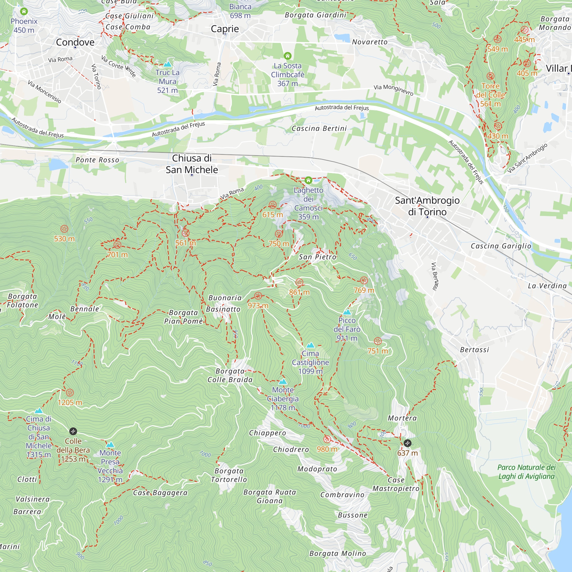 Agriturismo Cascina dei Canonici map
